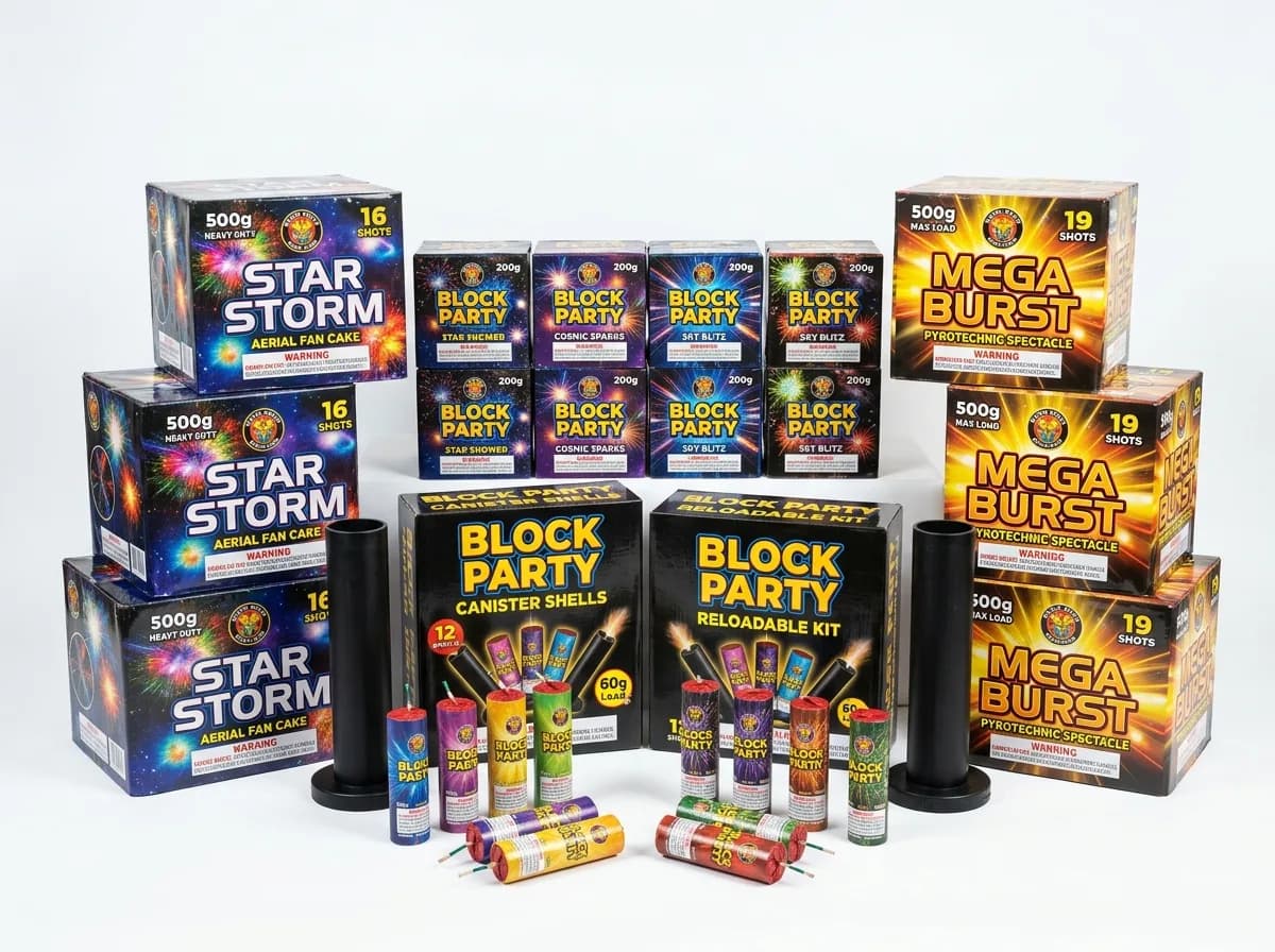 Block Party — AI-generated example image